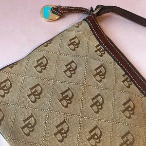 Dooney & Bourke Crossbody Bag with Leather Detail